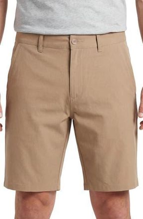 Burnside Hybrid Stretch Shorts in Khaki at Nordstrom Rack, Size 32