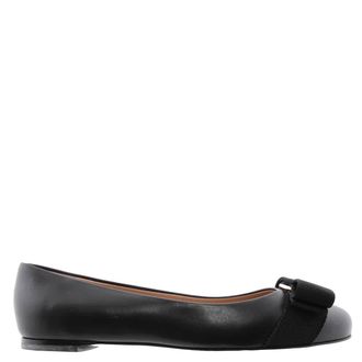 Ferragamo Ferragamo Varina Patent Ballet Flats