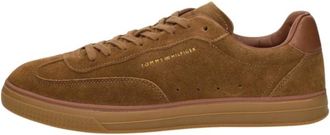 Tommy Hilfiger Schoenen, Heren, Bruin, 46 EU, Su&egrave;de, Lo Lux Suede Sneaker