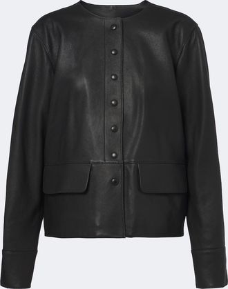 Proenza Schouler White Label Robin leather jacket