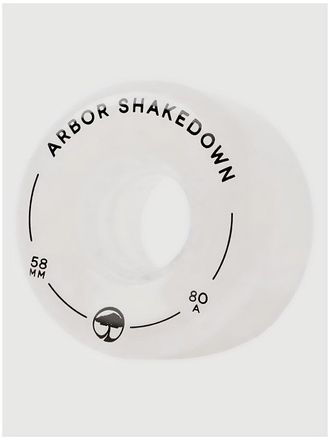 Arbor Shakedown 80a 58mm Wheels wit