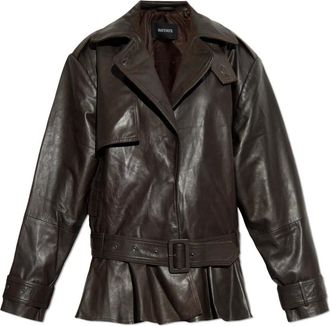 Rotate Rotate Birger Christensen, Dames, Jassen, Bruin, Maat: M Leer