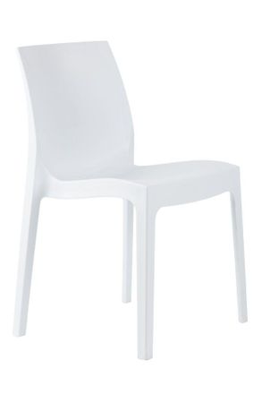 Netfurniture Sorith Quality Strong Kitchen & Dining Chair white