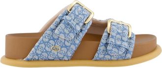 Liu Jo Loren Damesmode Schoenen - Dames - Sandalen - Blauw - 37 EU - Schoenen