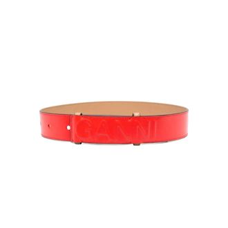 Ganni Dames, Accessoires, Rood, Maat: S Leer