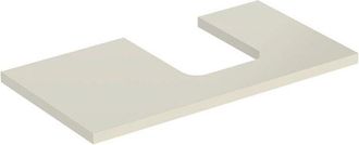 Keramag Keramag - Placa De Lavabo Geberit One, Recortable A La Derecha, Para Lavabo