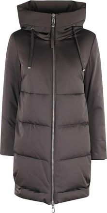 Duno Talia M Down Jacket - Dames - Parka Jassen - Bruin - L - Polyester - Jassen