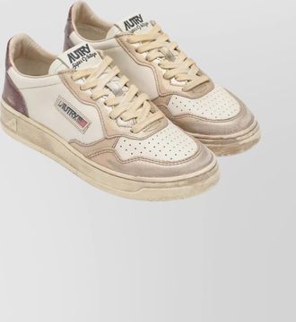 Autry leather low-top sneakers