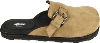 Moschino Ballerinas - Heren - Slip ons - Beige - 44 EU - Schoenen