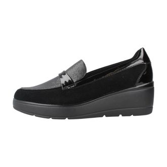 Moccasin Femme Geox Cosmopolis + Grip - Cuir Souple, Semelle Caoutchouc, Confort Respirant