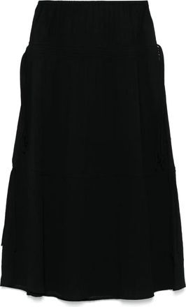 Toteme Gonna in cotone biologico - Nero