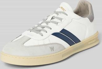 Woolrich Sneaker aus Leder im Retro-Look in Weiss, Gr&ouml;&szlig;e 40