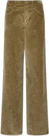 Marella Pantaloni a gamba larga - - Trousers - Donna - Marrone - M