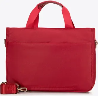 Wittchen Dames 14 Laptoptas met Quilting, Kers, Kersen Polyester