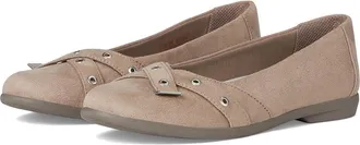 Bzees Kira Skimmers Womens Flat Shoes Latte : 7.5 W, Polyester/Textile/Vinyl