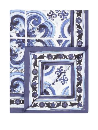 Dolce & Gabbana cotton pillowcases (set of two) - Blue