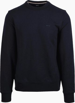 HUGO BOSS Mens Boss Black H Sharpe Sweatshirt Dark Blue - Navy - Size: 44