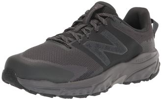 New Balance Mens Fresh Foam 510 V6 Trail Running Shoe, Black/Grey Matter/Magnet, 7 UK Wide