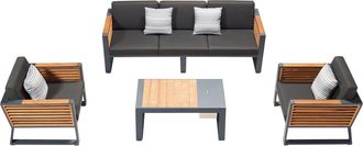 Higold Design Gartenlounge Set New York / 5 Sitzplätze