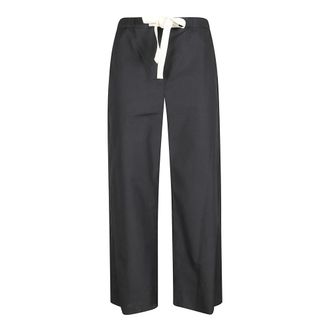 Max Mara Dames, Broeken, Zwart, Maat: 2XS
