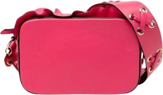 Valentino Pre-owned Crossbody Bag - Dames - Vintage Schoudertas - Roze - ONE Size - Leer - Vintage