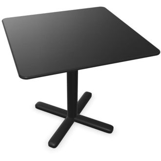 Emu Darwin Tavolo Pieghevole 80 X 80 Nero Nero Raggrinzato 24