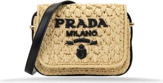 Prada Schoudertas - Dames - Schoudertassen - Beige - ONE Size - Leer - Tassen