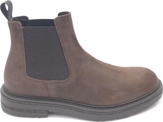 Frau Beatles - Heren - Chelseaboots - Bruin - 43 EU - Leer - Schoenen