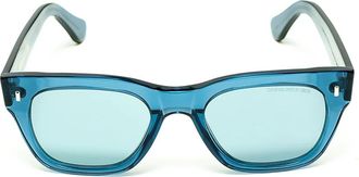 Cutler and Gross Light Teal Square Unisex Sunglasses CGSN0772V2 004 52