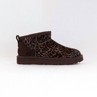 UGG Womens Classic Ultra Mini Caspian Boot In Burnt Cedar