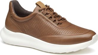 Johnston & Murphy Mens Amherst 2.0 Embossed Leather U-Throat Casual Shoe