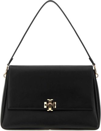 Tory Burch Black Charlie Large Shoulder Bag