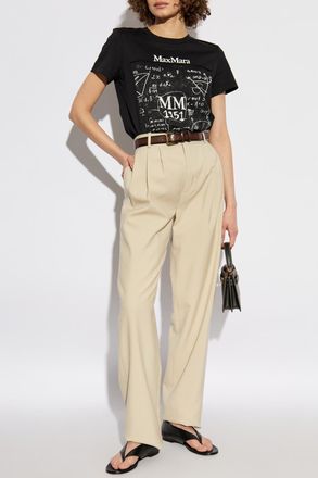 Max Mara T-shirt Colibri, Womens, Black