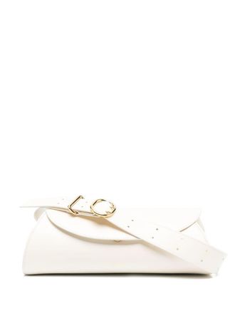 Jil Sander Cannolo small shoulder bag - women - Calf Leather - OS - Neutrals
