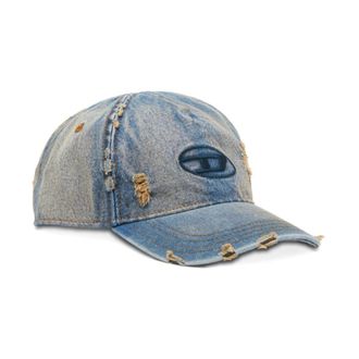 Diesel C-Enic Cap - Heren - Petten - Blauw - S - Katoen - Accessoires