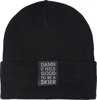 Elevenate Skier Beanie Mütze - Unisex | schwarz