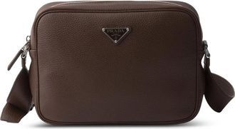 Prada Textured Leather Crossbody Bag