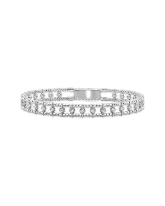 Sabrina Designs 14K 0.90 Ct. Tw. Diamond Stackable Flexible Bangle Bracelet