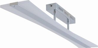 Näve Naeve TIARA Lámpara de techo LED semiempotrada integrada, color plata, 3000 K