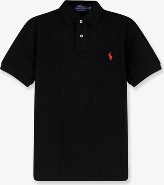 Ralph Lauren Polo in cotone con logo ricamato - POLO RALPH LAUREN - gender_Man