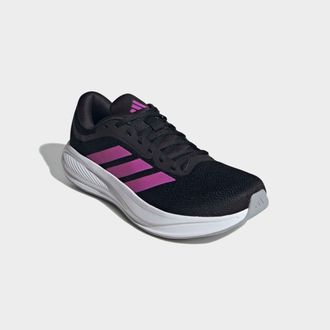 adidas Laufschuh ADIDAS PERFORMANCE RESPONSE RUNNER 2, Gr. 40,5, core schwarz, lucid rot, lila burst, Synthetik, Textil, Schuhe Laufschuh