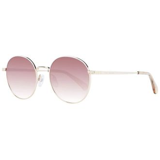 Ted Baker Gouden Dames Zonnebril Gradient Bruin - Dames - Zonnebrillen - Geel - ONE Size - Accessoires