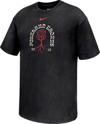 Nike Portland Thorns Max90 Nike Mens NWSL T-Shirt in Black | M11766PTOR26-BLK