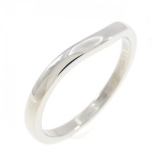 Cartier Platinum Platinum 950 Band Ring (Pre-Owned)