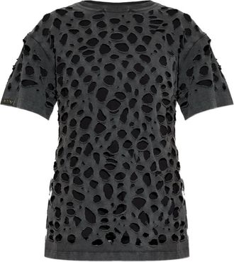 Avavav T-Shirt Distressed Black