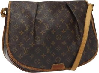 Louis Vuitton Pre-owned Cross Body Bags, female, Brown, Size: ONE SIZE Pre-owned Canvas louis-vuitton-bags