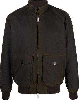 Baracuta Groene jas voor mannen Aw 25 - Heren - Zomerjassen - Groen - XS - Katoen - Jassen