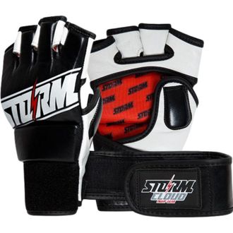OEM Guantes De Mma Stormcloud Tempest Negros/rojos, 4 Oz, Xl