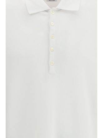 Thom Browne Cotton Polo Shirt - White