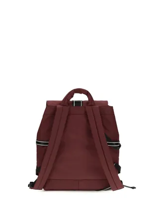 Ganni Womens Backpack Re-Tech Windsor Wine Recycled Polyamide Backpacks
